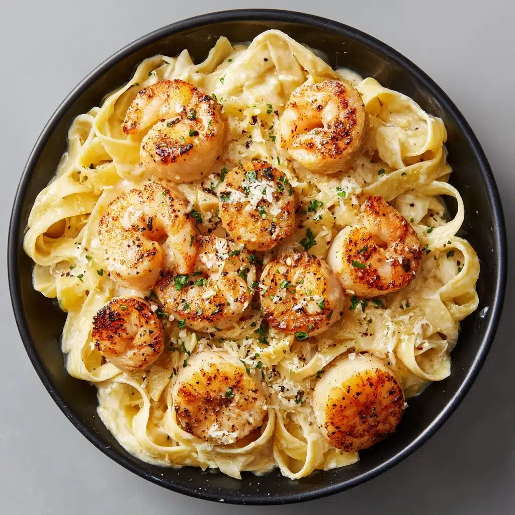 Seafood Lovers’ Dream Alfredo Recipe - Recipe Image