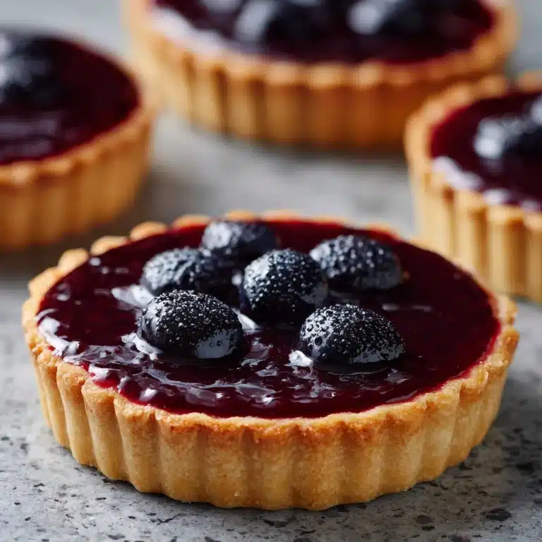 Blueberry Ganache Tart Recipe