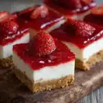 Strawberry Cheesecake Bars Recipe