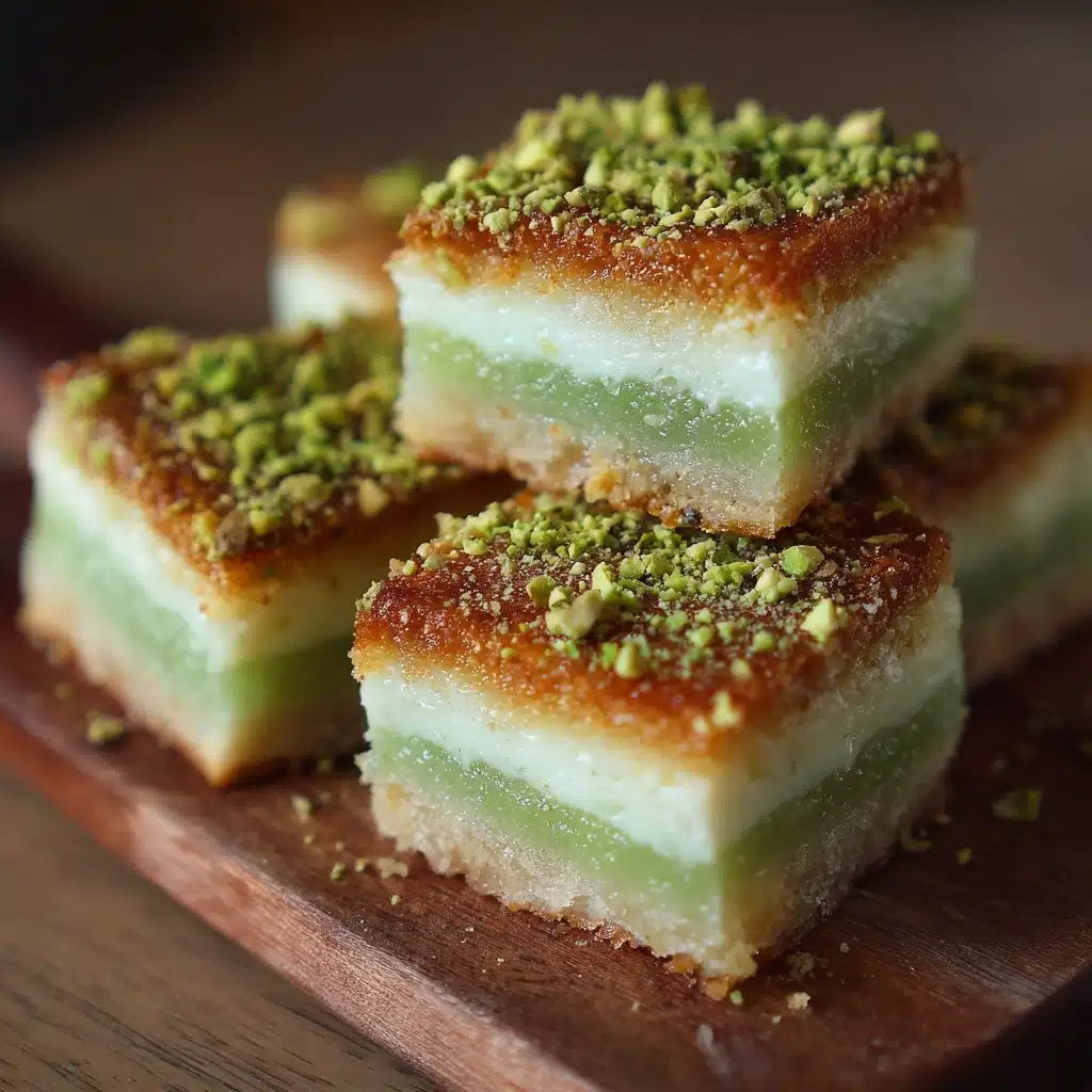 Buttery Pistachio Sugar Cookie Bars Recipe