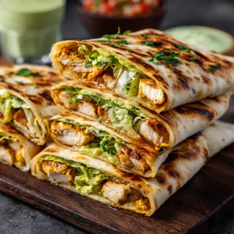 Avocado Chicken Wraps Recipe