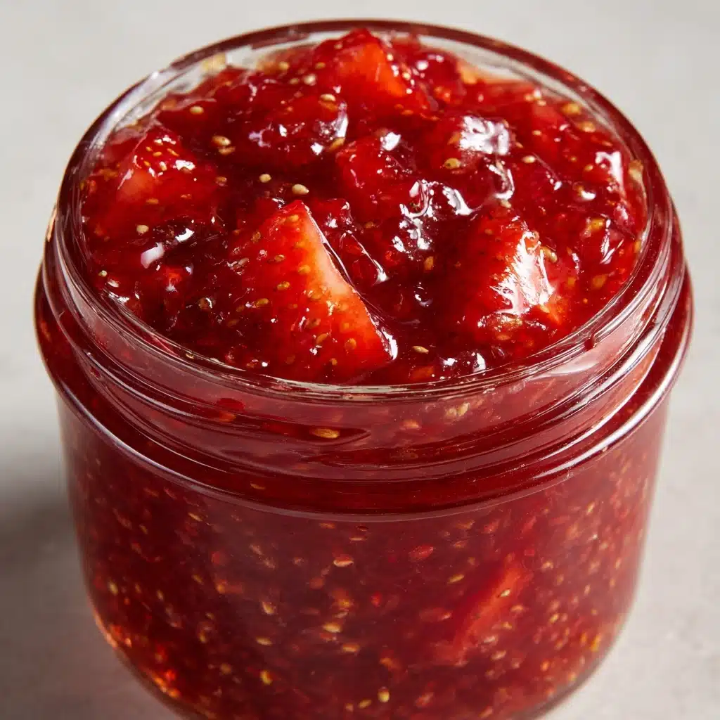 Strawberry Balsamic Jam Recipe - Recipe Image