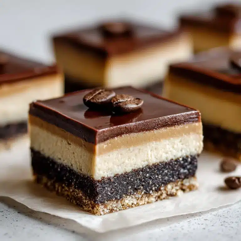 Cappuccino Nanaimo Bars Recipe