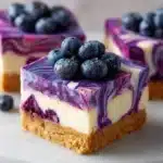 Keto Blueberry Cheesecake Bars Recipe