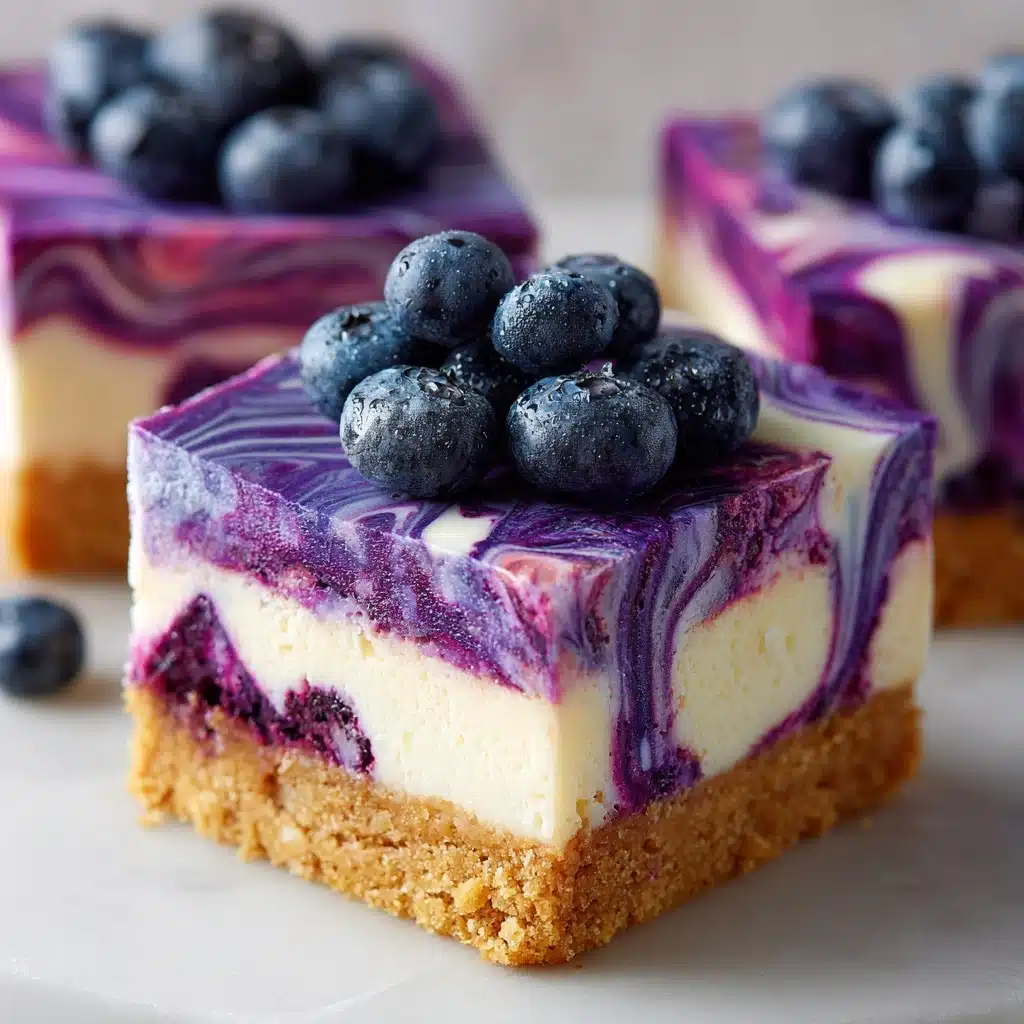 Keto Blueberry Cheesecake Bars Recipe
