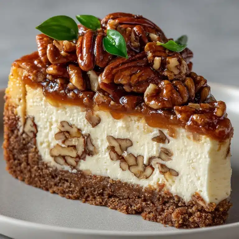 Kentucky Derby Pecan Pie Cheesecake Recipe