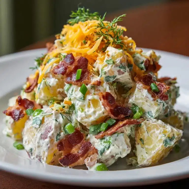 The BEST Loaded Baked Potato Salad Recipe