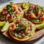 Citrus Shrimp Ceviche Tostadas Recipe