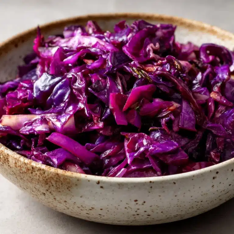 Roasted Red Cabbage Recipe