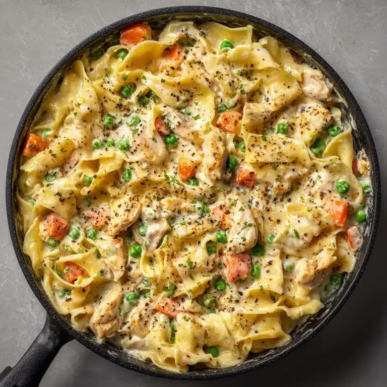 Chicken Pot Pie Noodle Recipe