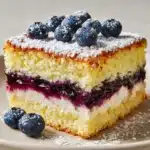 Blueberry Shortcake Cake Recipe