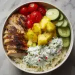 Greek Chicken Tzatziki Bowls Recipe