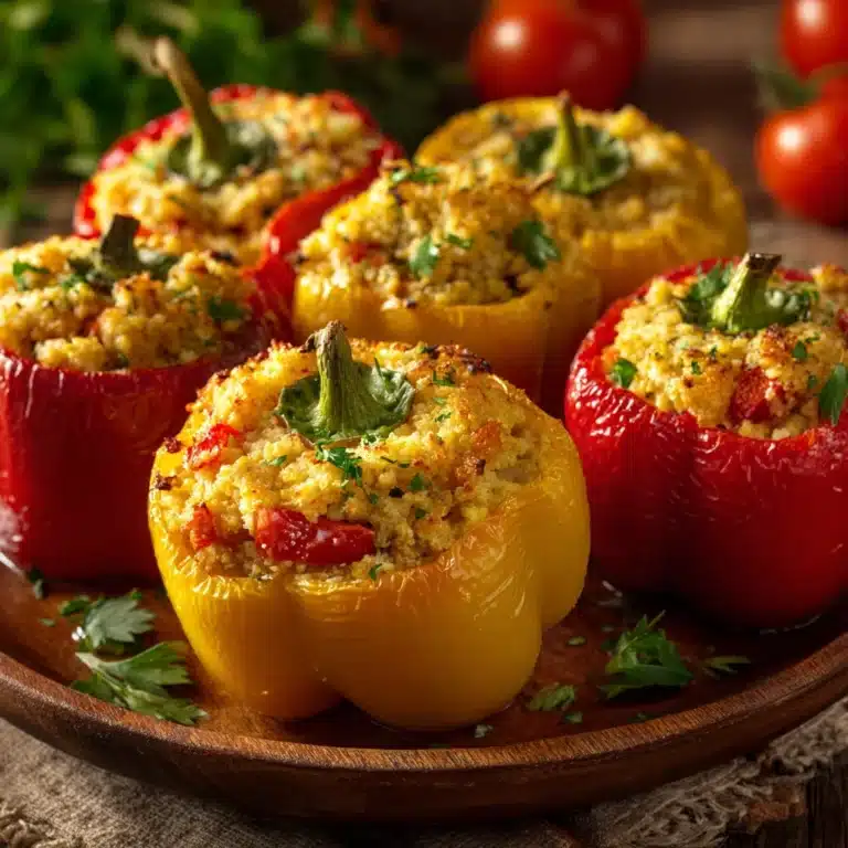 Romanian Stuffed Peppers Recipe