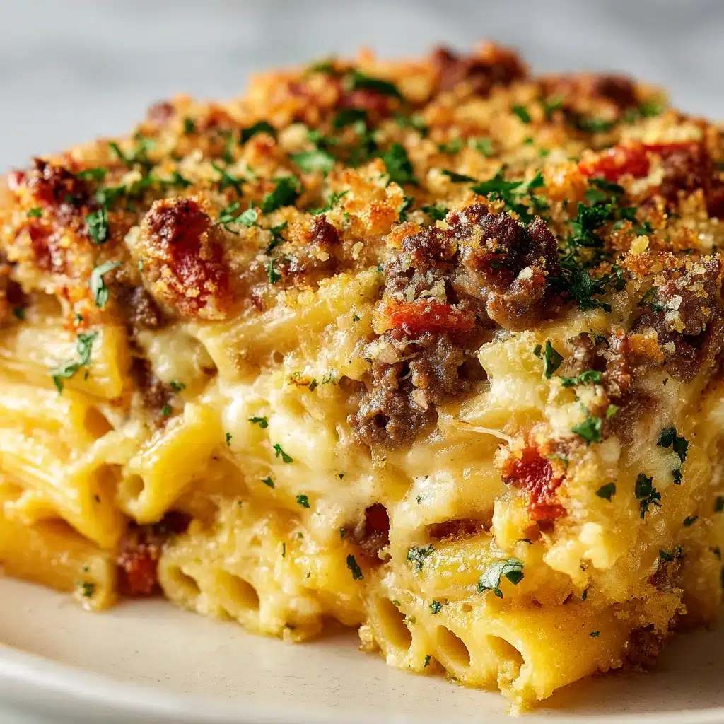 Loaded Cheeseburger Alfredo Pasta: Ultimate Creamy Dinner Recipe