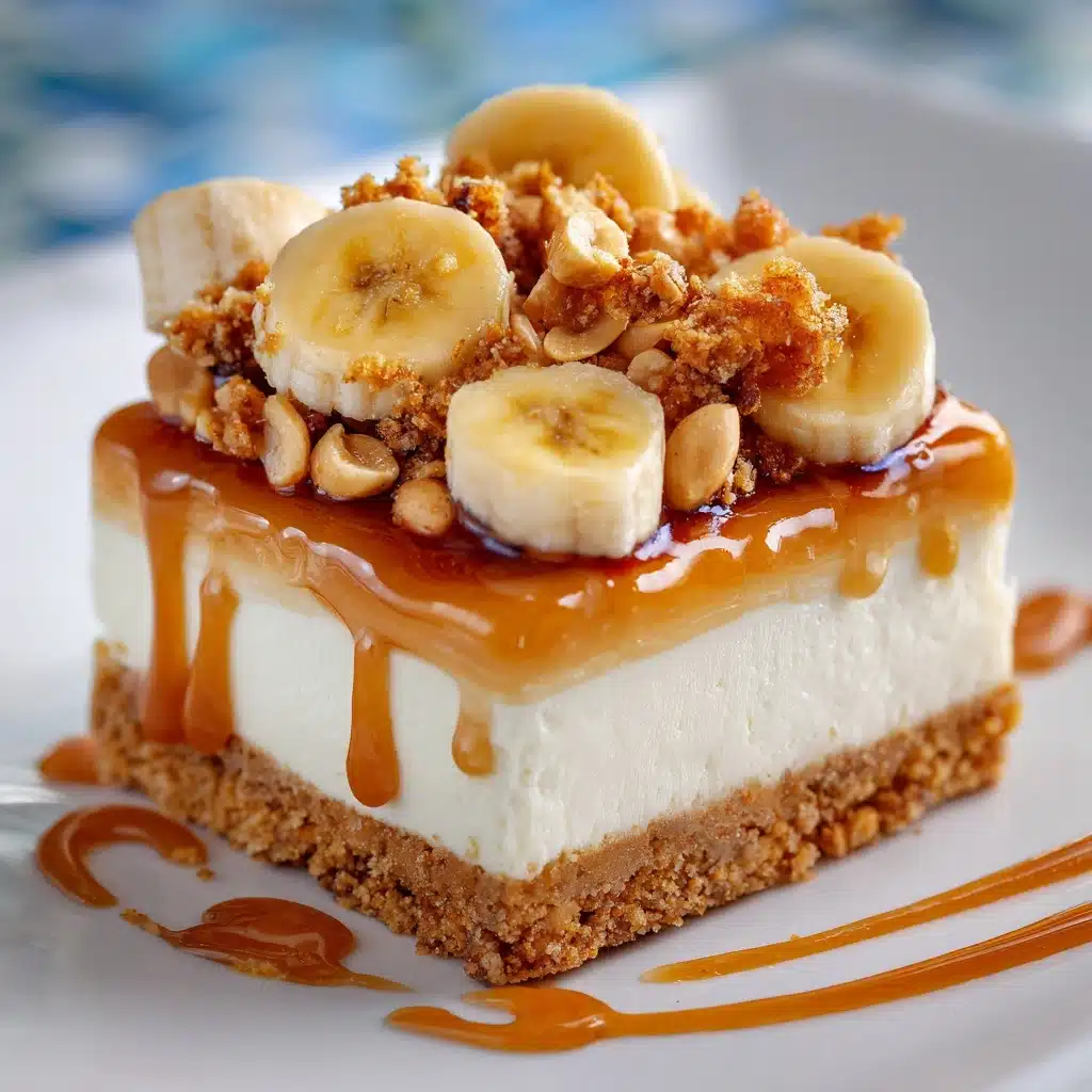 Banana Pudding Cookie Butter Cheesecake Cake Recipe - Recipe Image
