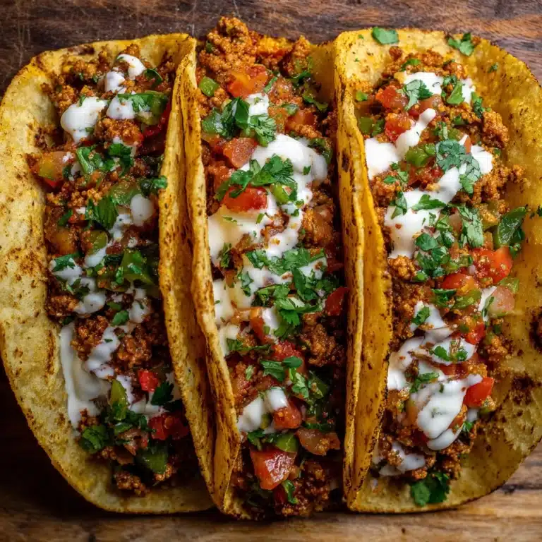 Meat Lovers Pizza Tacos Recipe