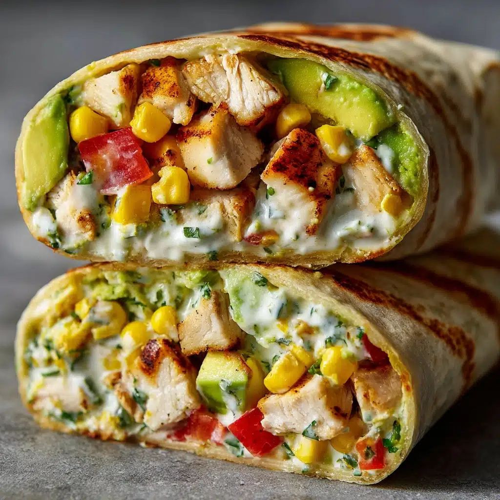 Chicken Ranch Avocado Burrito Recipe - Recipe Image