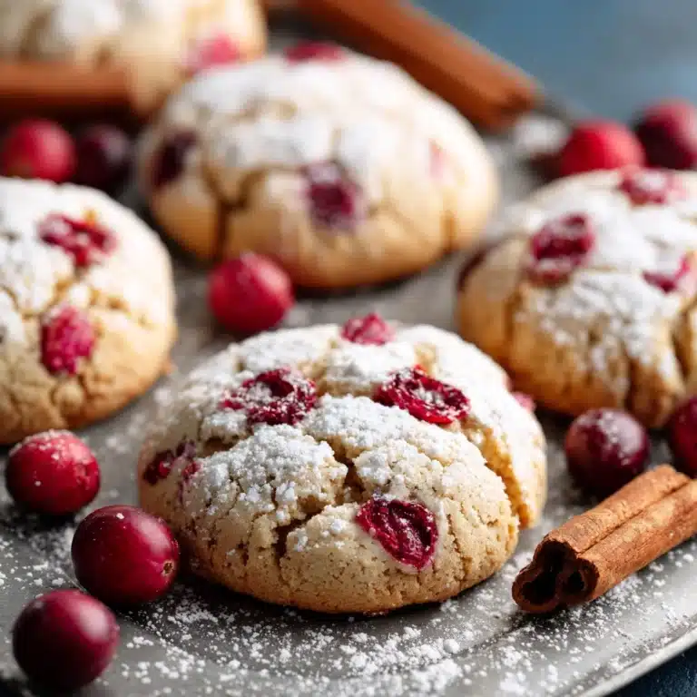 Cranberry Cream Cheese Snickerdoodles Recipe