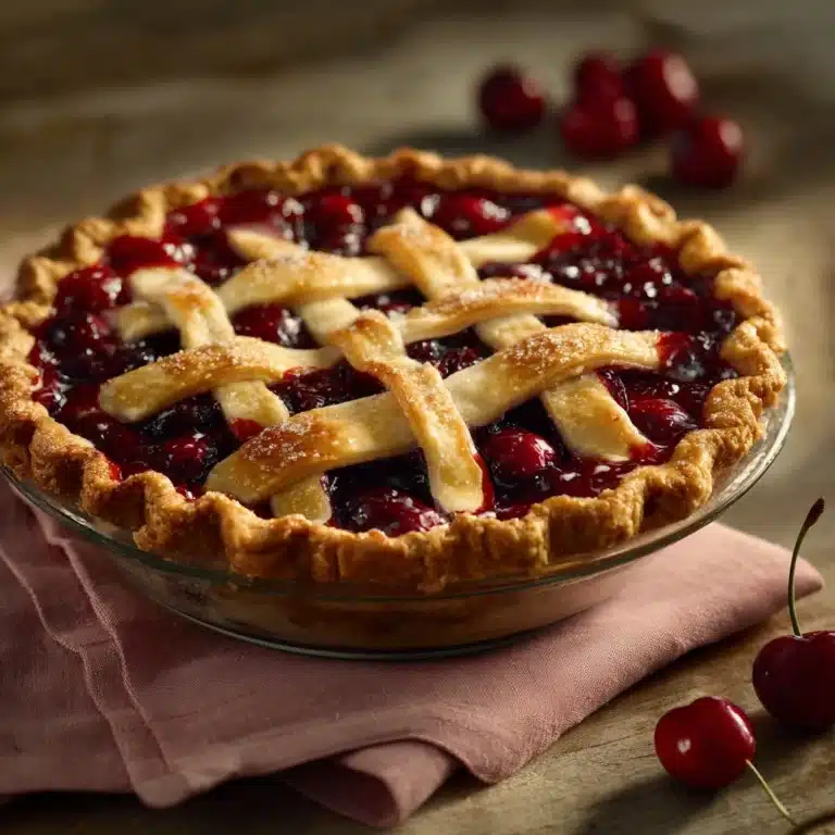 Irresistible Cherry Pie Recipe