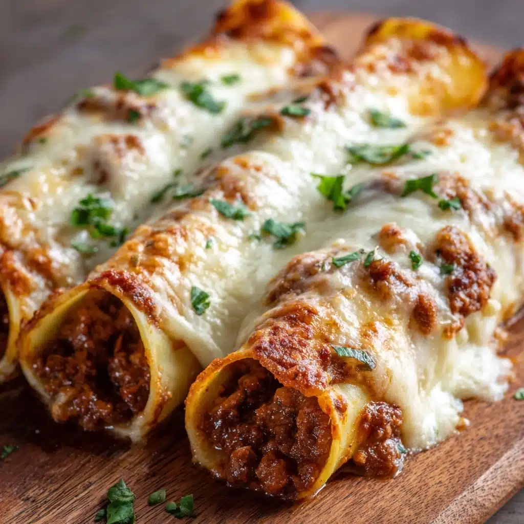 Cheesy Bolognese Roll-Ups Recipe