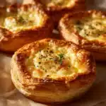 Cheesy Garlic Cruffins Recipe