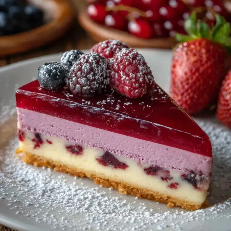 Cranberry Custard Pie Recipe