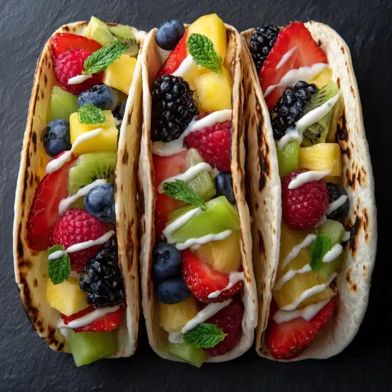 Fruit Tacos Recipe