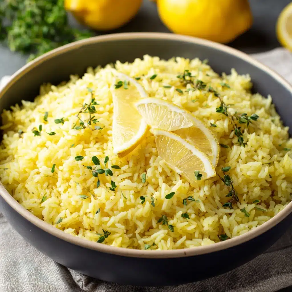 Easy and Delicious Lemon Rice Recipe - Recipe Image