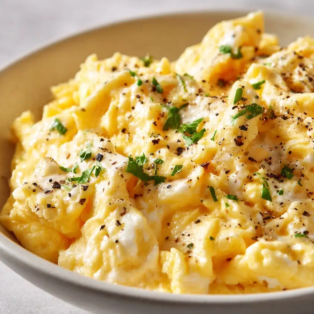 French-Style Scrambled Eggs Recipe