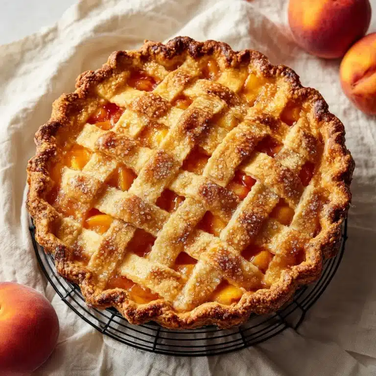 Best Peach Pie Recipe Ever Recipe