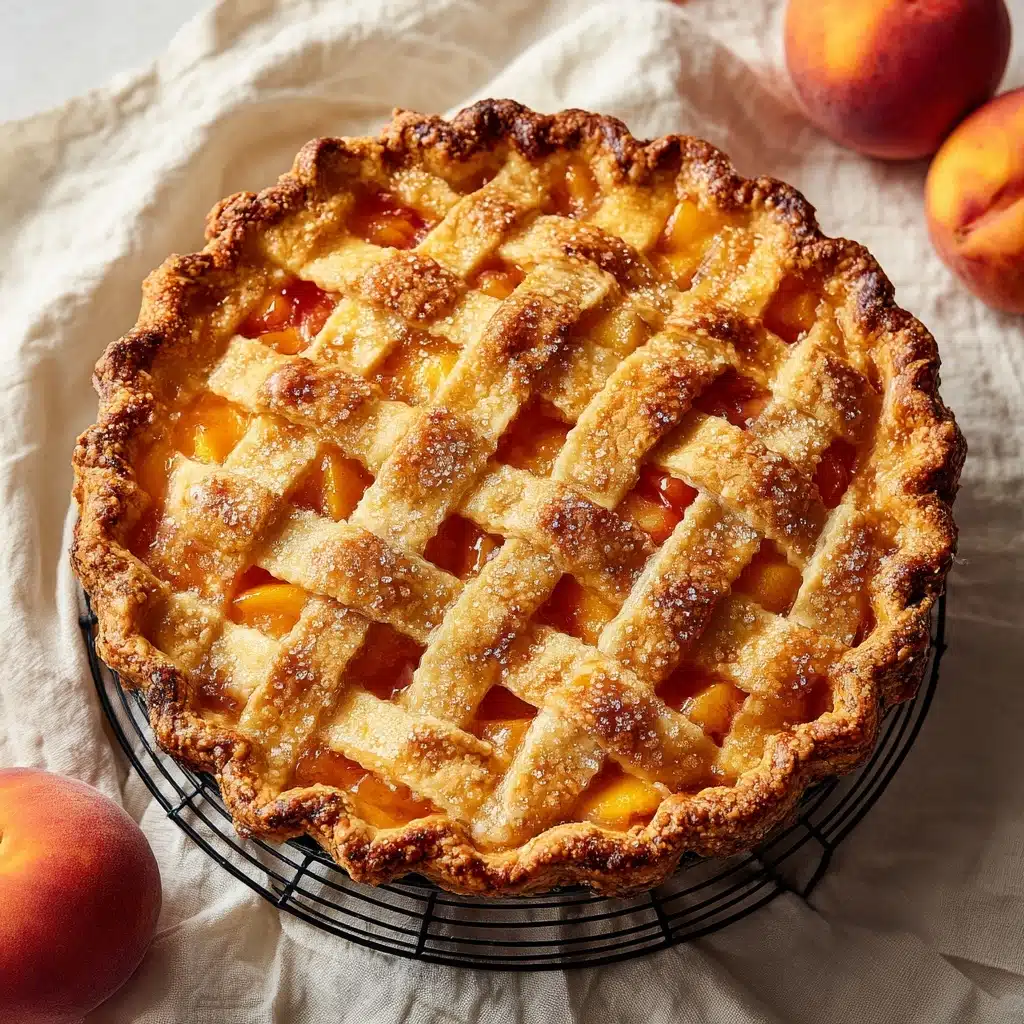 Best Peach Pie Recipe Ever Recipe - Recipe Image