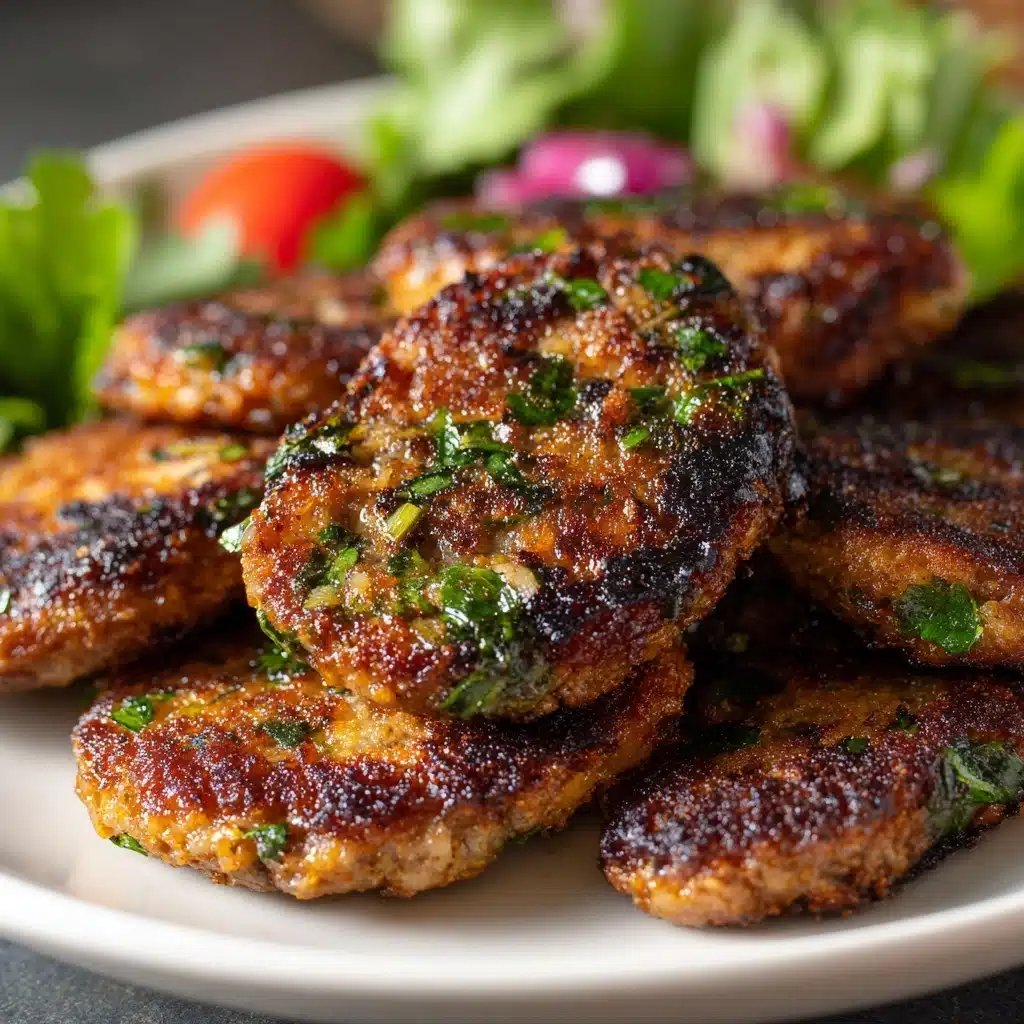Mediterranean Chicken Patties Recipe