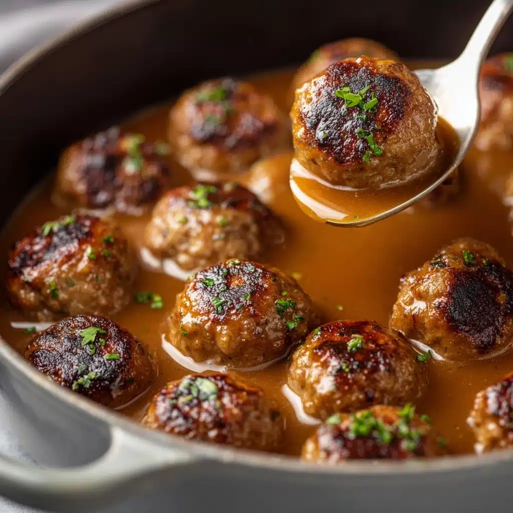 Salisbury Steak Meatballs Recipe - Recipe Image