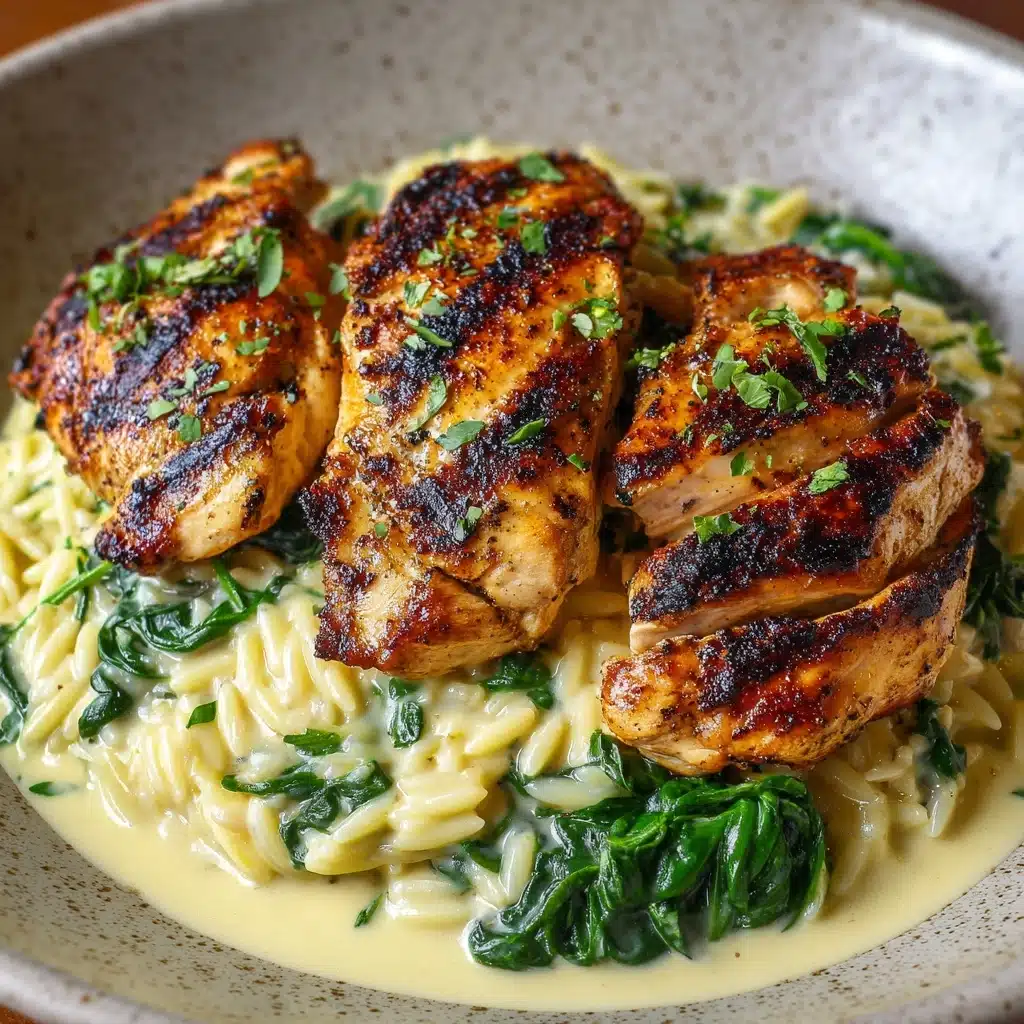 Boursin Orzo with Chicken Recipe