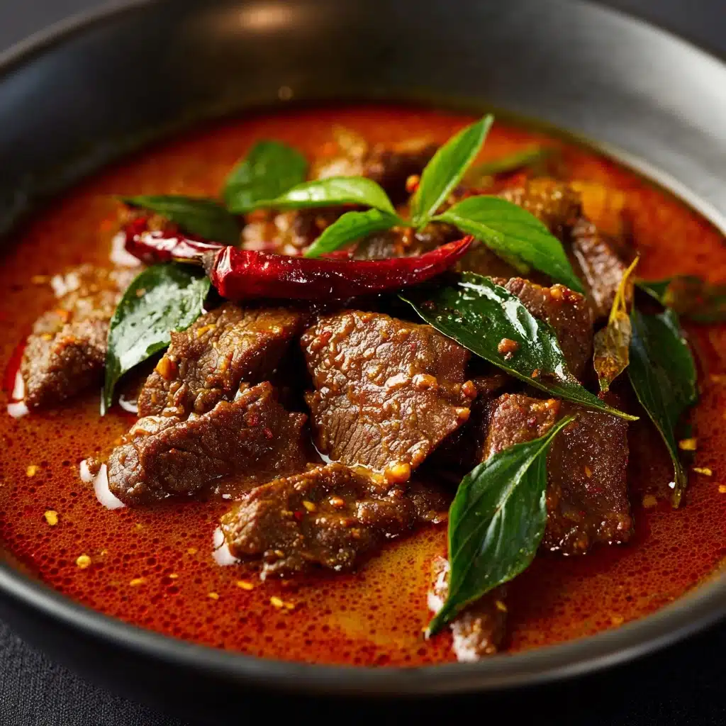 Coconut Red Curry Drip Beef Recipe - Recipe Image