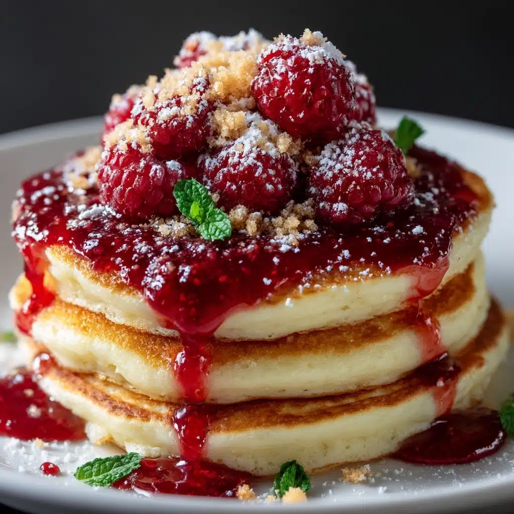 Raspberry Carrot Cake Pancakes Recipe