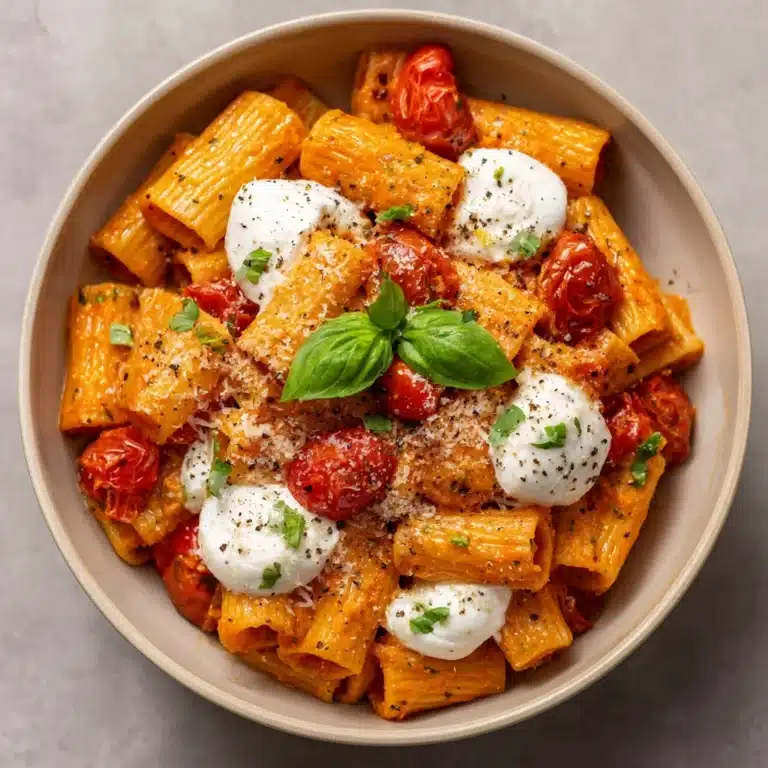 Cherry Tomato & Basil Pasta Recipe