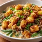 Green Bean Casserole with Tater Tots: Irresistibly Cozy Recipe