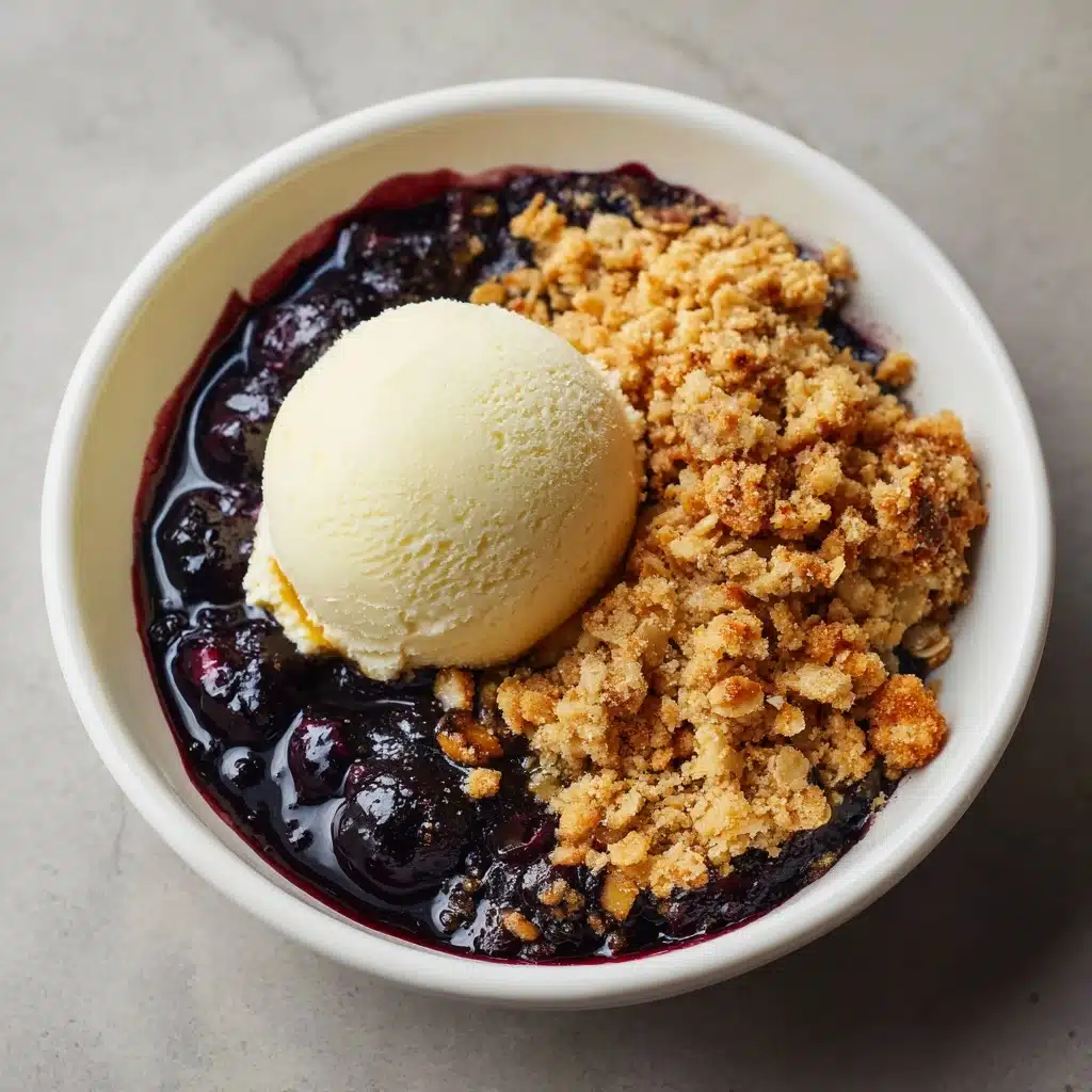Blueberry Crisp Recipe