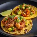 Grilled Shrimp Tacos with Avocado Salsa Recipe