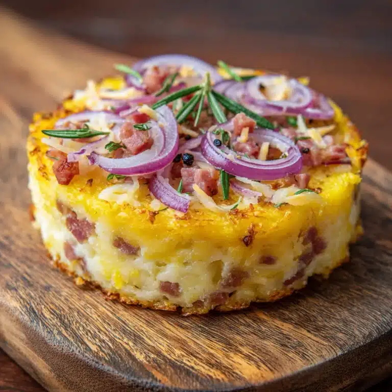 Stuffed Mashed Potato Nests Recipe