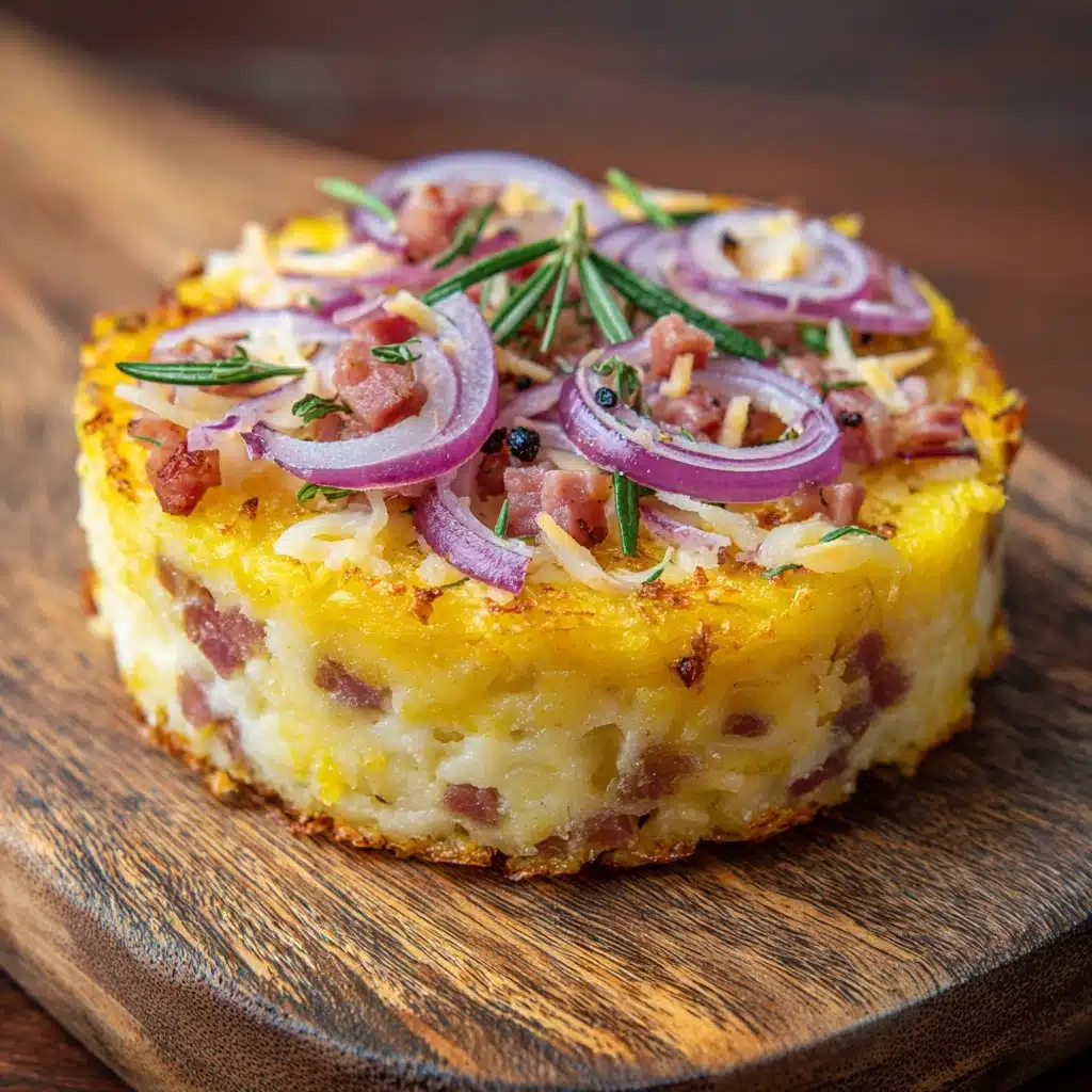 Stuffed Mashed Potato Nests Recipe