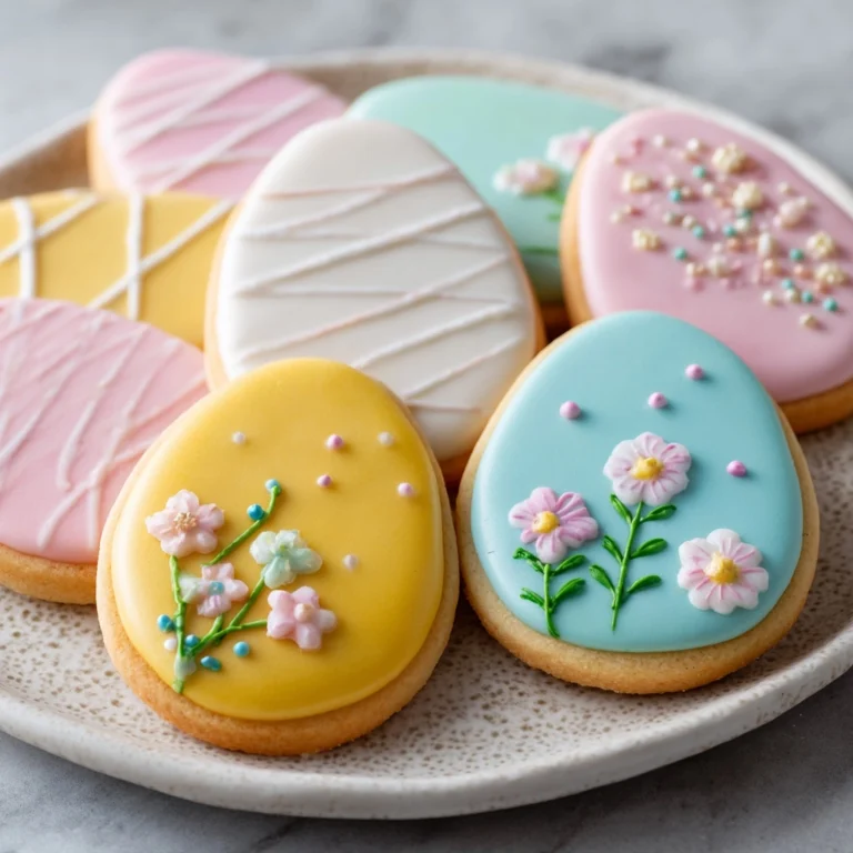 Easter Sugar Cookies with Royal Icing Recipe