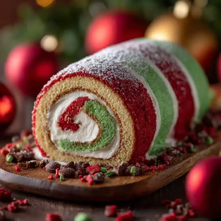 Christmas Cake Roll Recipe