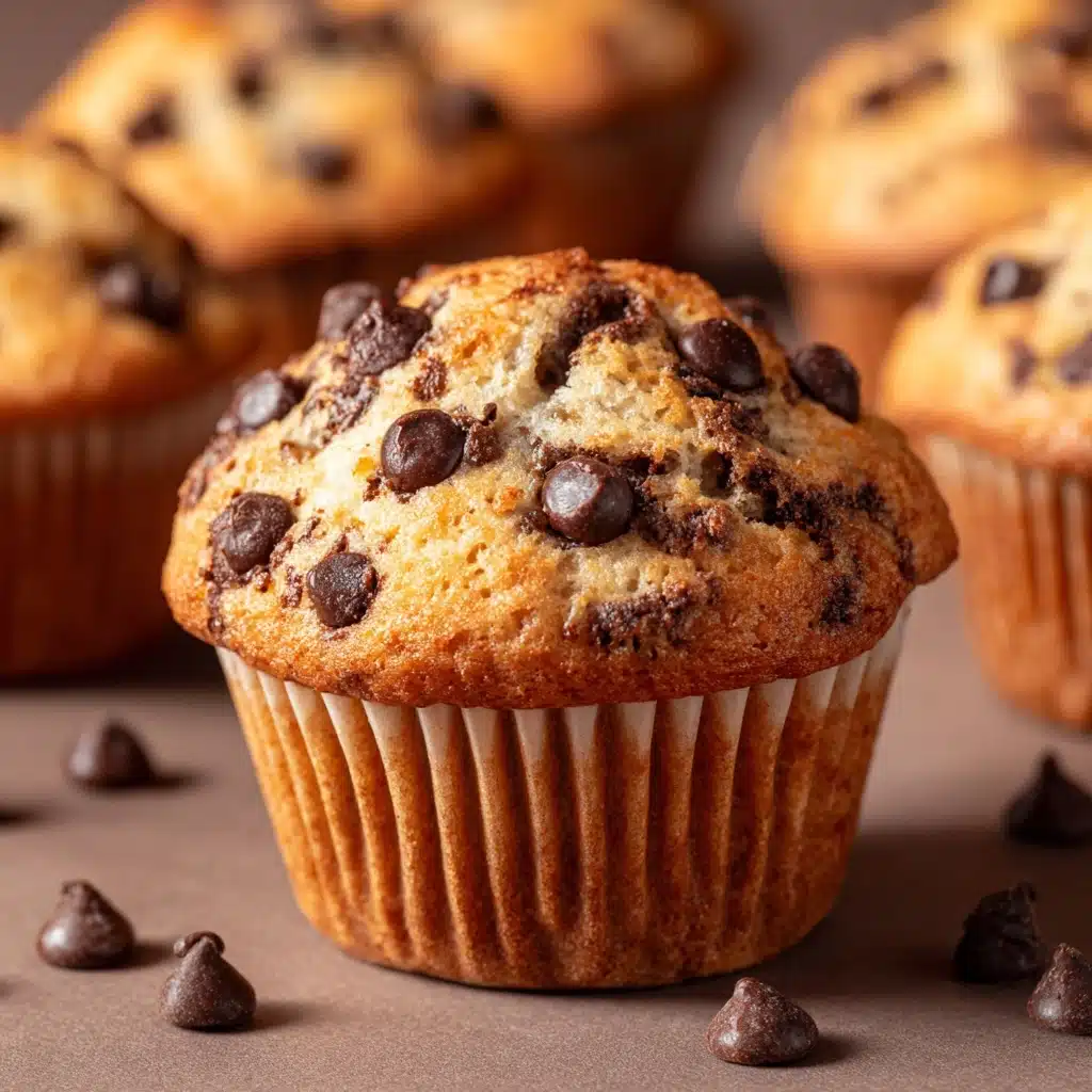 Chocolate Chip and Banana Muffins Recipe - Recipe Image