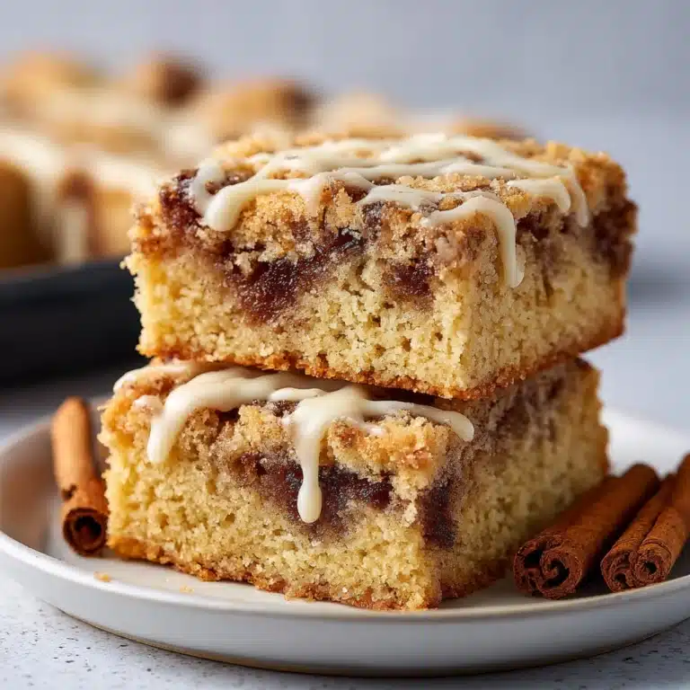 Cinnamon Roll Blondies Recipe