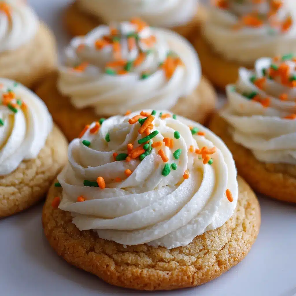 Pumpkin Sugar Cookies with Cream Cheese Frosting Recipe