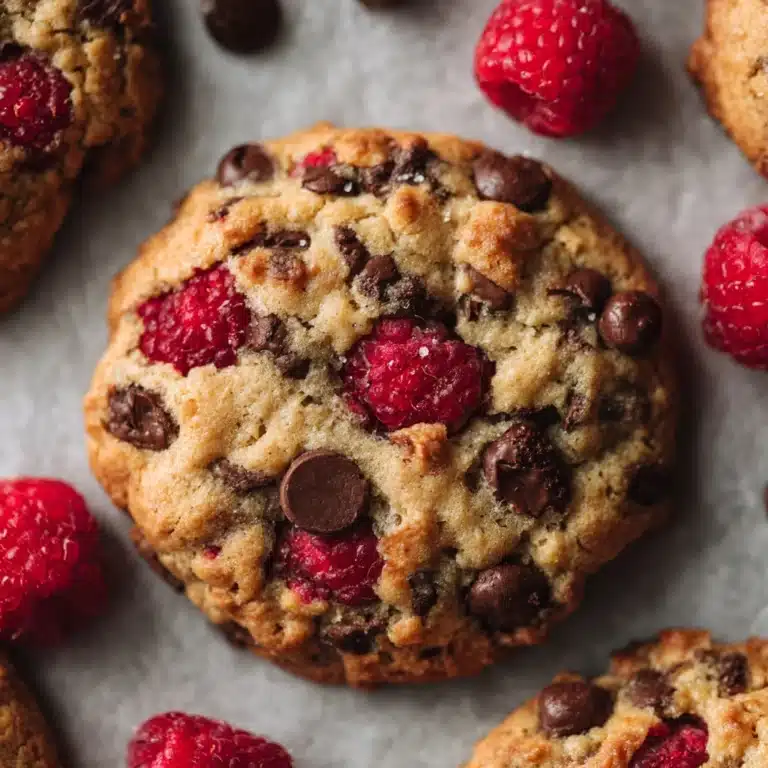 Raspberry Chocolate Chip Cookies Recipe