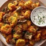 Fried Sliced Mushrooms with Ranch Recipe