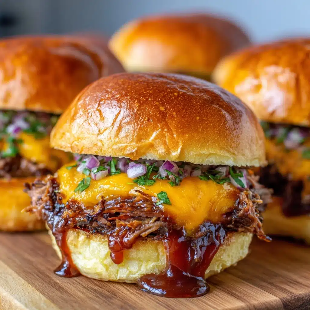Hawaiian BBQ Beef Sliders Recipe